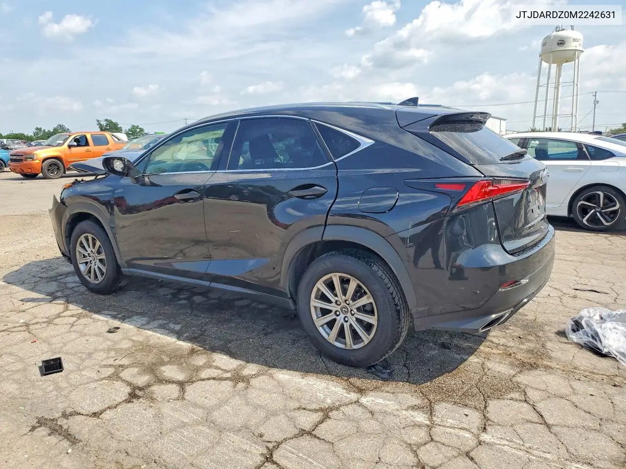 2021 Lexus Nx 300 Base VIN: JTJDARDZ0M2242631 Lot: 61127316