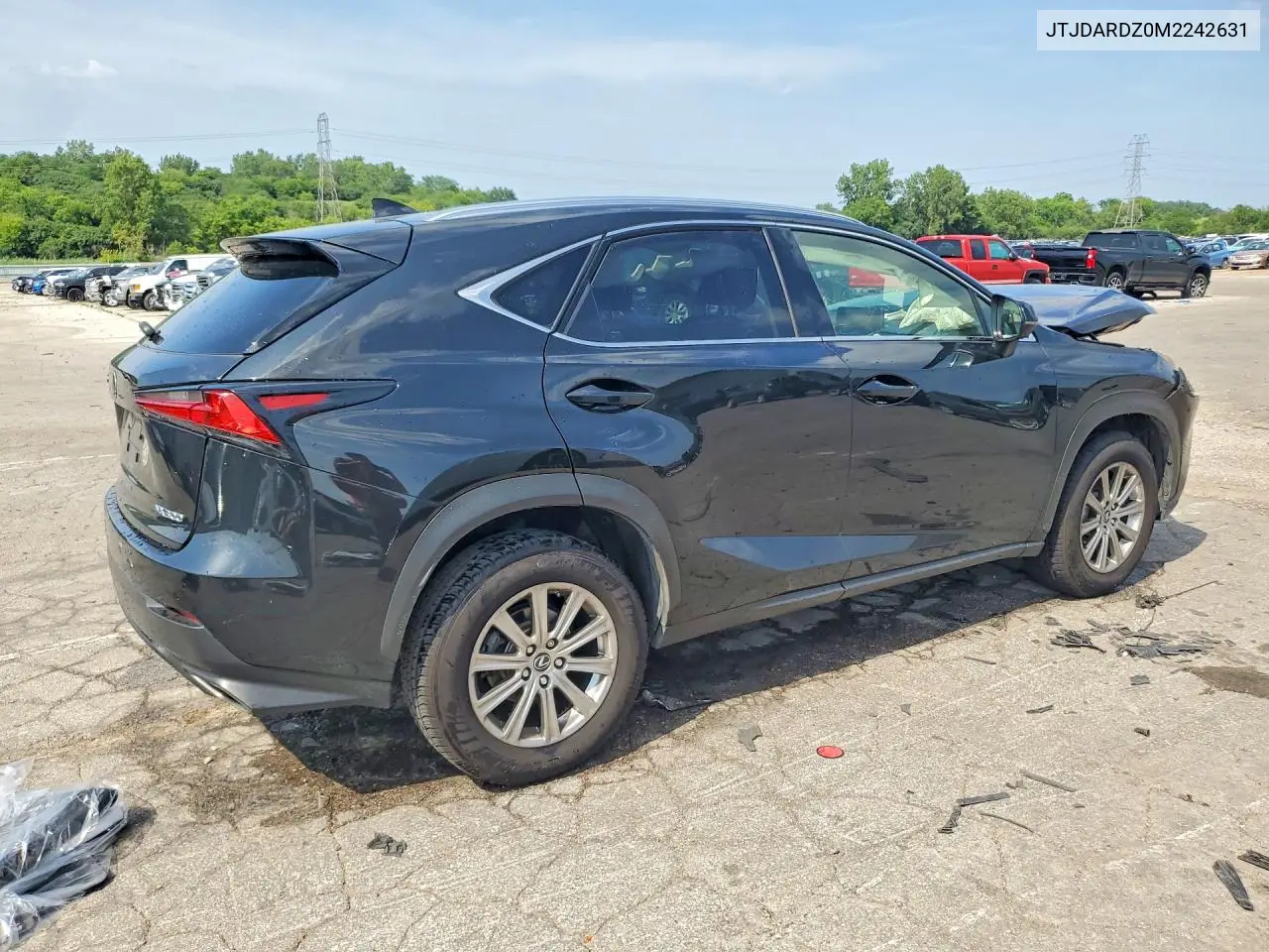 2021 Lexus Nx 300 Base VIN: JTJDARDZ0M2242631 Lot: 61127316