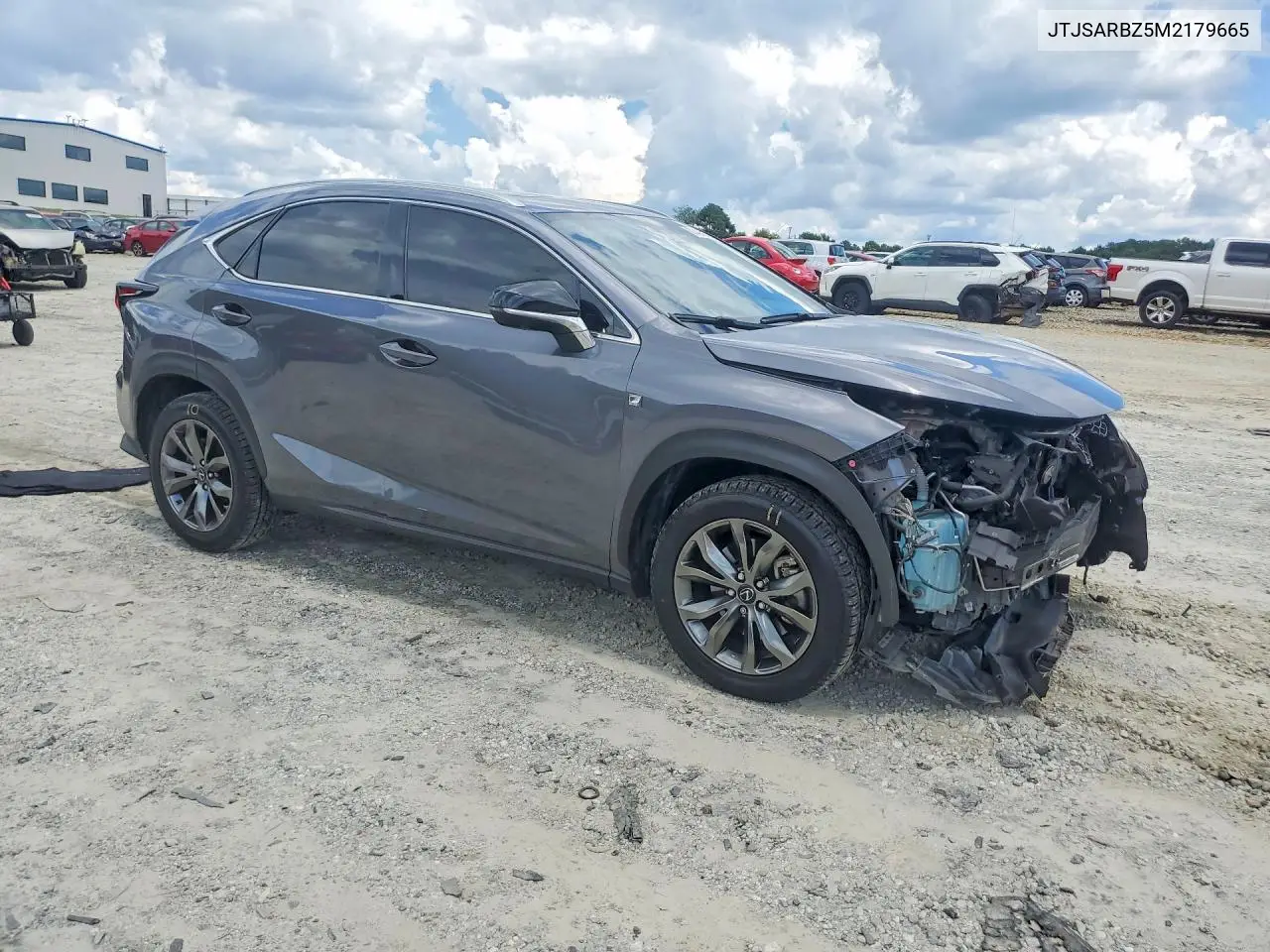 2021 Lexus Nx 300 F Sport VIN: JTJSARBZ5M2179665 Lot: 61484276