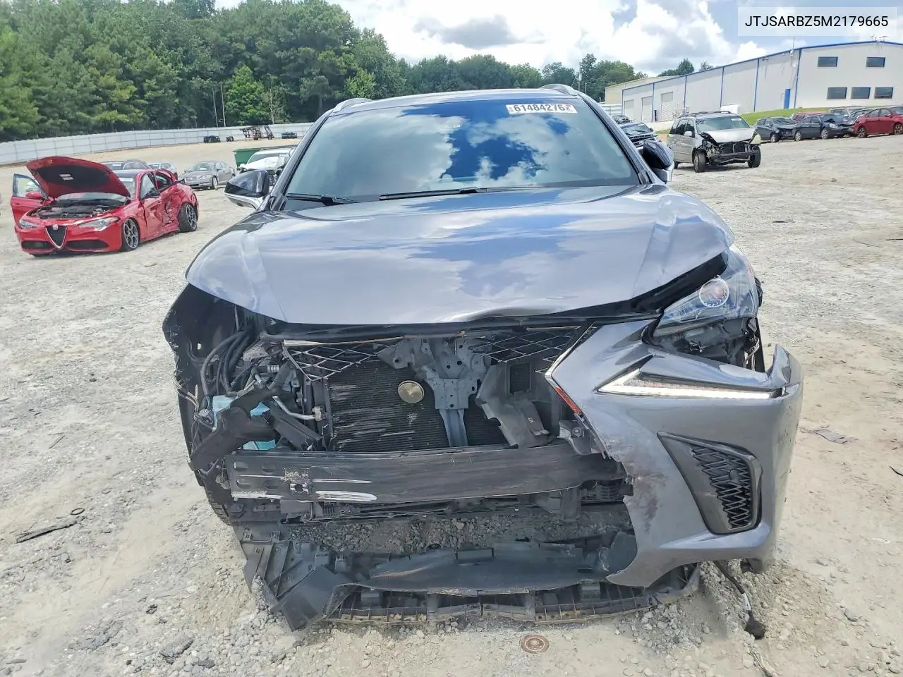 2021 Lexus Nx 300 F Sport VIN: JTJSARBZ5M2179665 Lot: 61484276