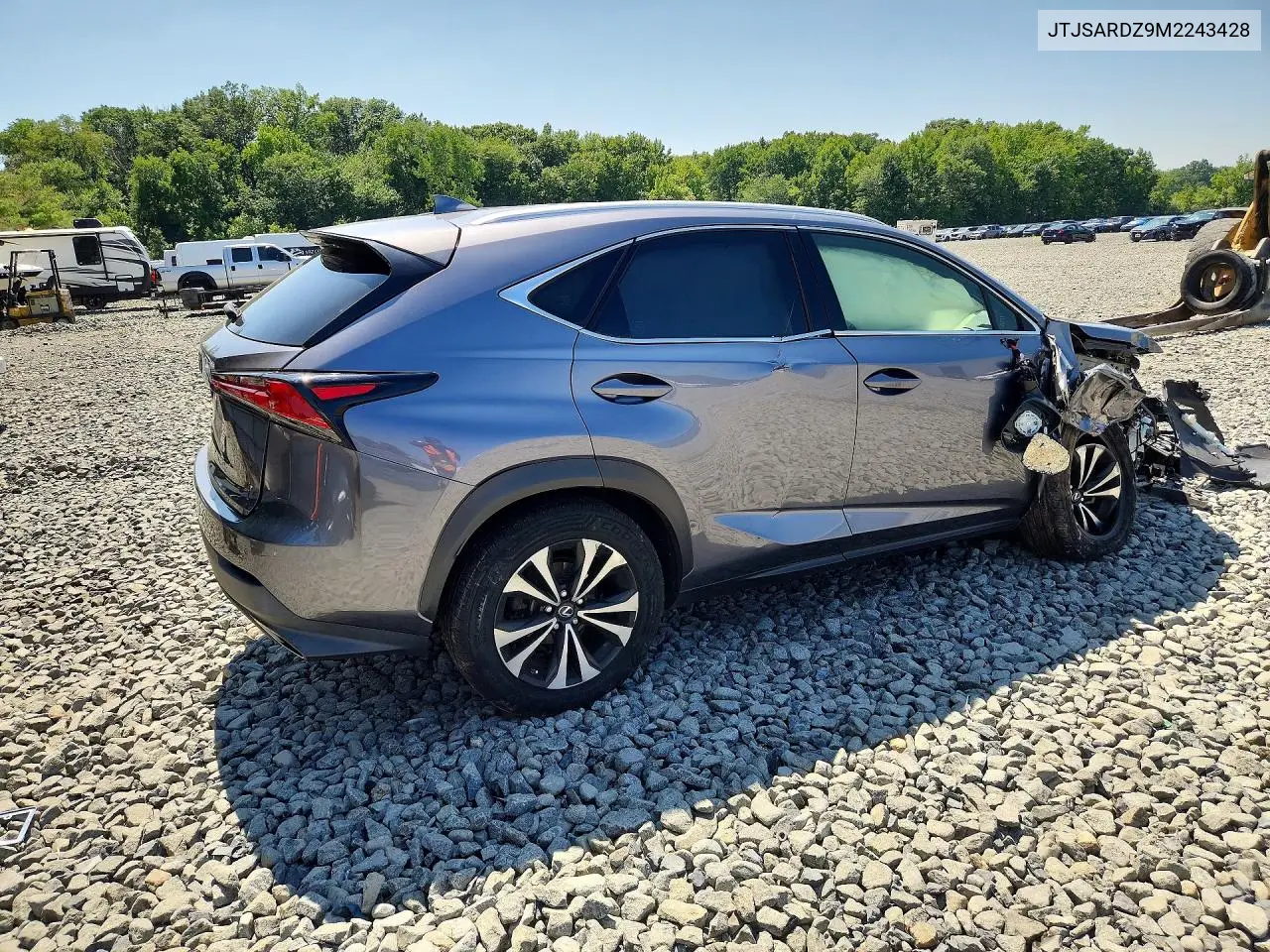 2021 Lexus Nx 300 F Sport VIN: JTJSARDZ9M2243428 Lot: 61734416