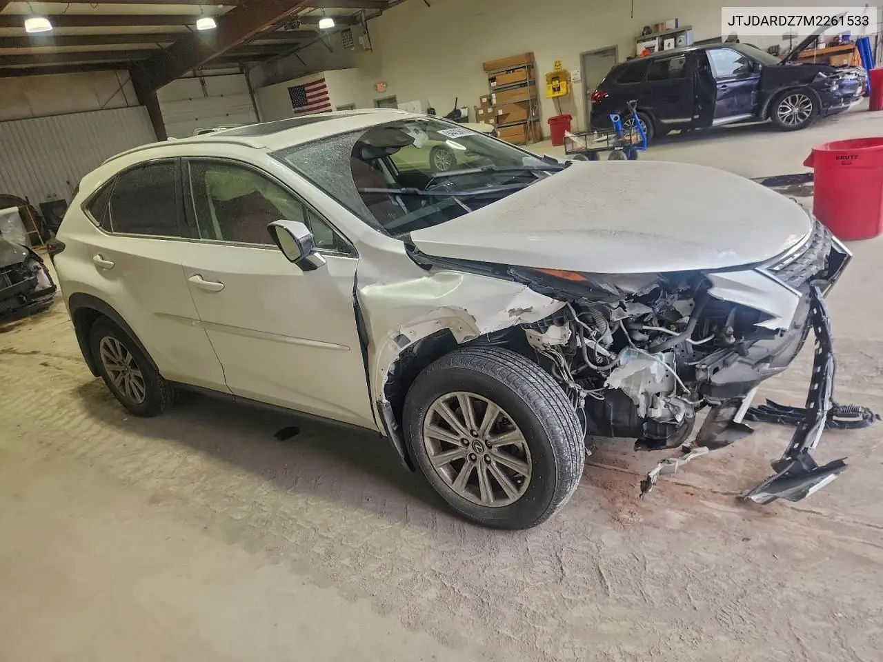JTJDARDZ7M2261533 2021 Lexus Nx 300 Base
