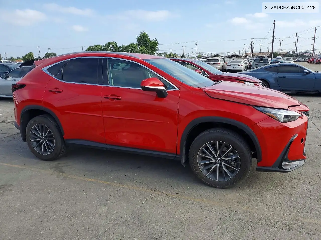 2T2ADCEZ5NC001428 2022 Lexus Nx 250