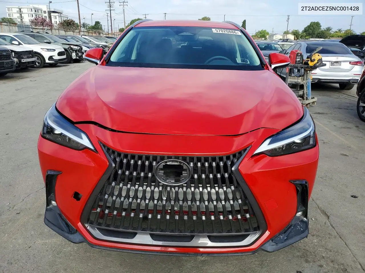 2T2ADCEZ5NC001428 2022 Lexus Nx 250