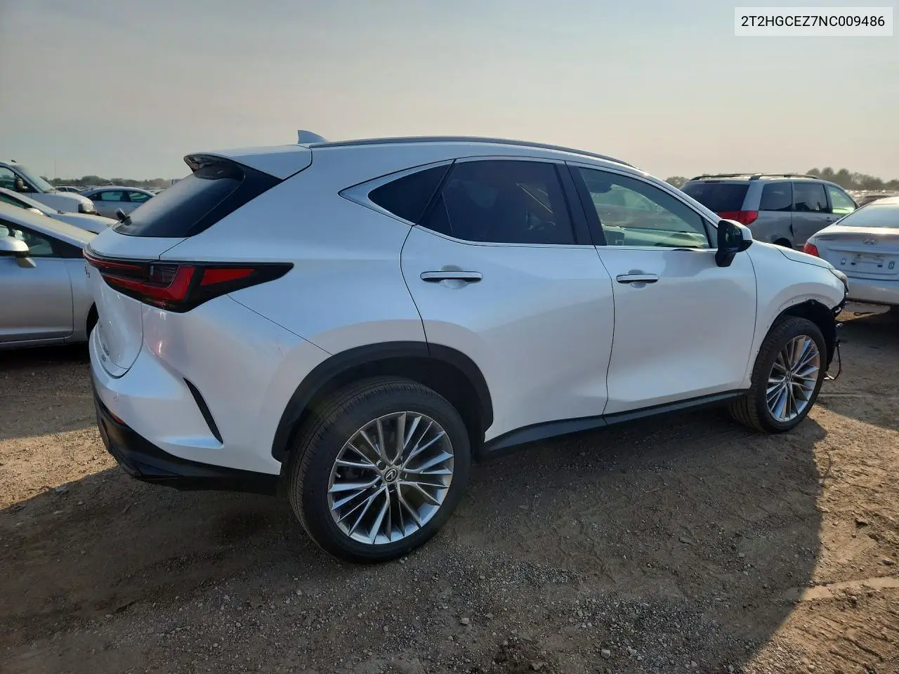 2022 Lexus Nx 350 VIN: 2T2HGCEZ7NC009486 Lot: 61043076