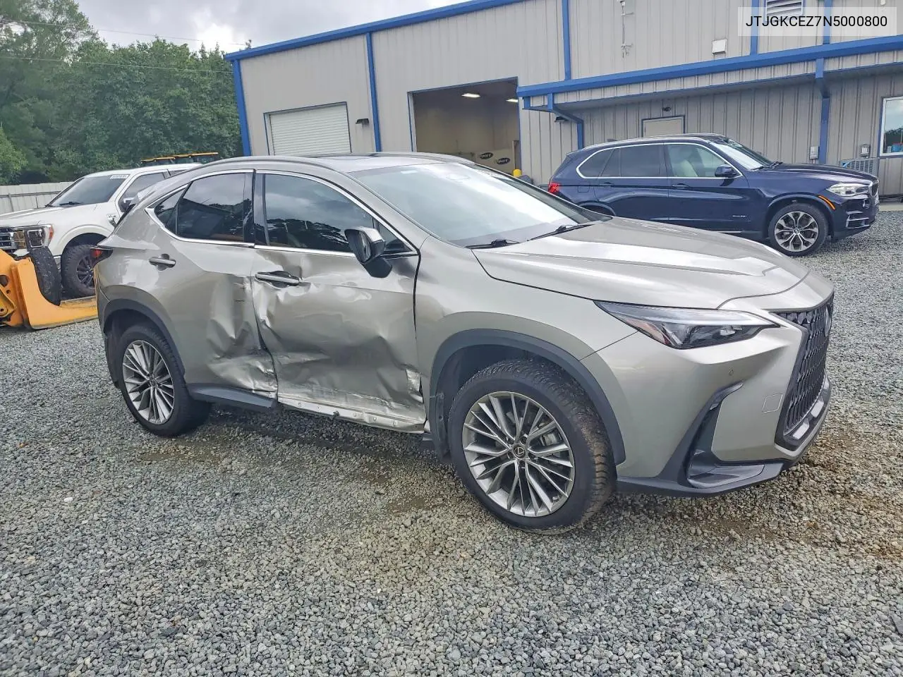 2022 Lexus Nx 350H VIN: JTJGKCEZ7N5000800 Lot: 61061776