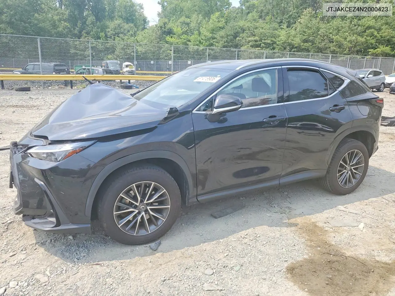 2022 Lexus Nx 350H VIN: JTJAKCEZ4N2000423 Lot: 61418906