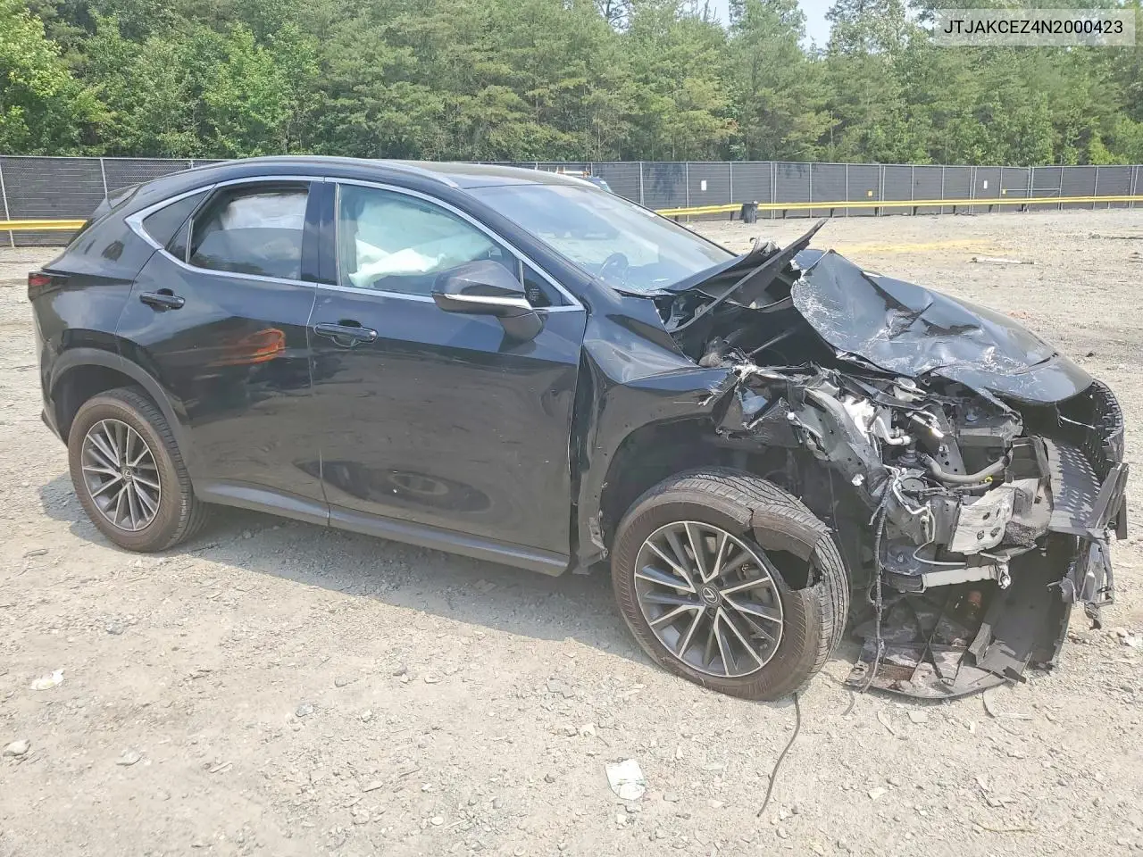 2022 Lexus Nx 350H VIN: JTJAKCEZ4N2000423 Lot: 61418906