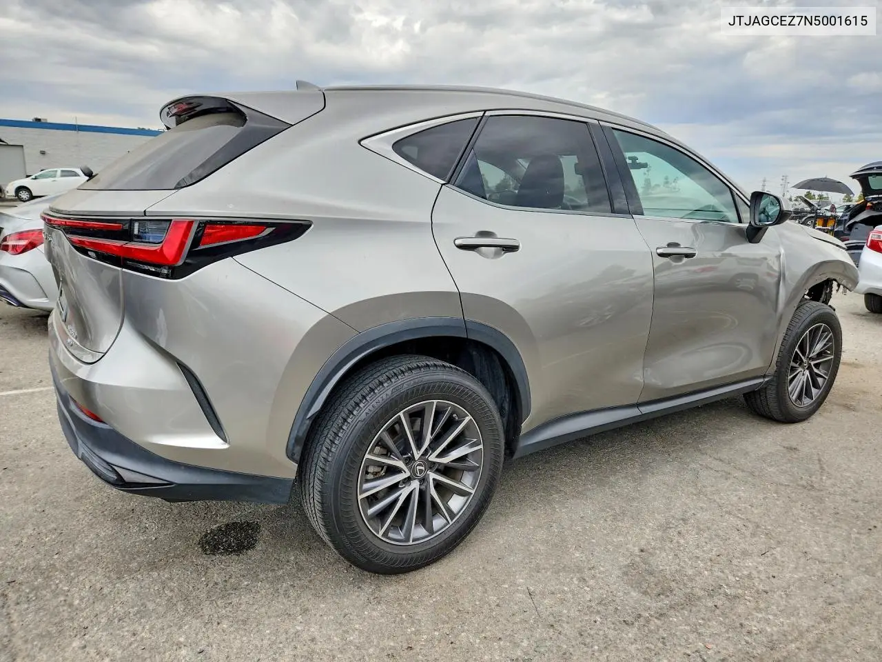 2022 Lexus Nx 350 VIN: JTJAGCEZ7N5001615 Lot: 61795286