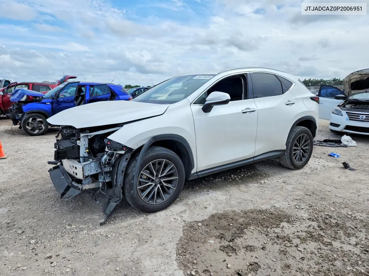 2023 Lexus Nx 250 VIN: JTJADCAZ0P2006951 Lot: 56470436