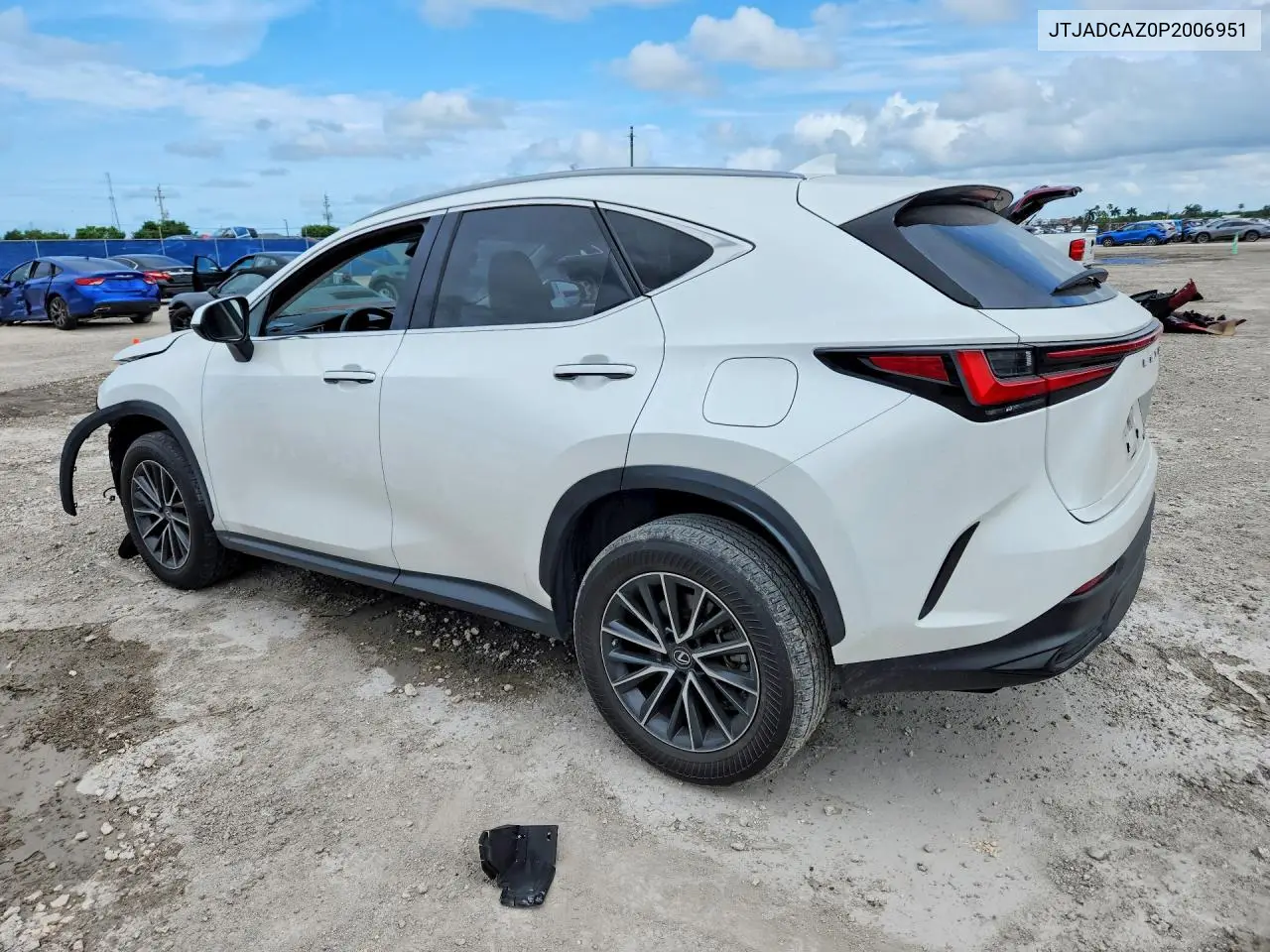 2023 Lexus Nx 250 VIN: JTJADCAZ0P2006951 Lot: 56470436