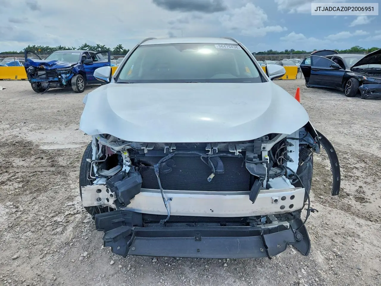 2023 Lexus Nx 250 VIN: JTJADCAZ0P2006951 Lot: 56470436