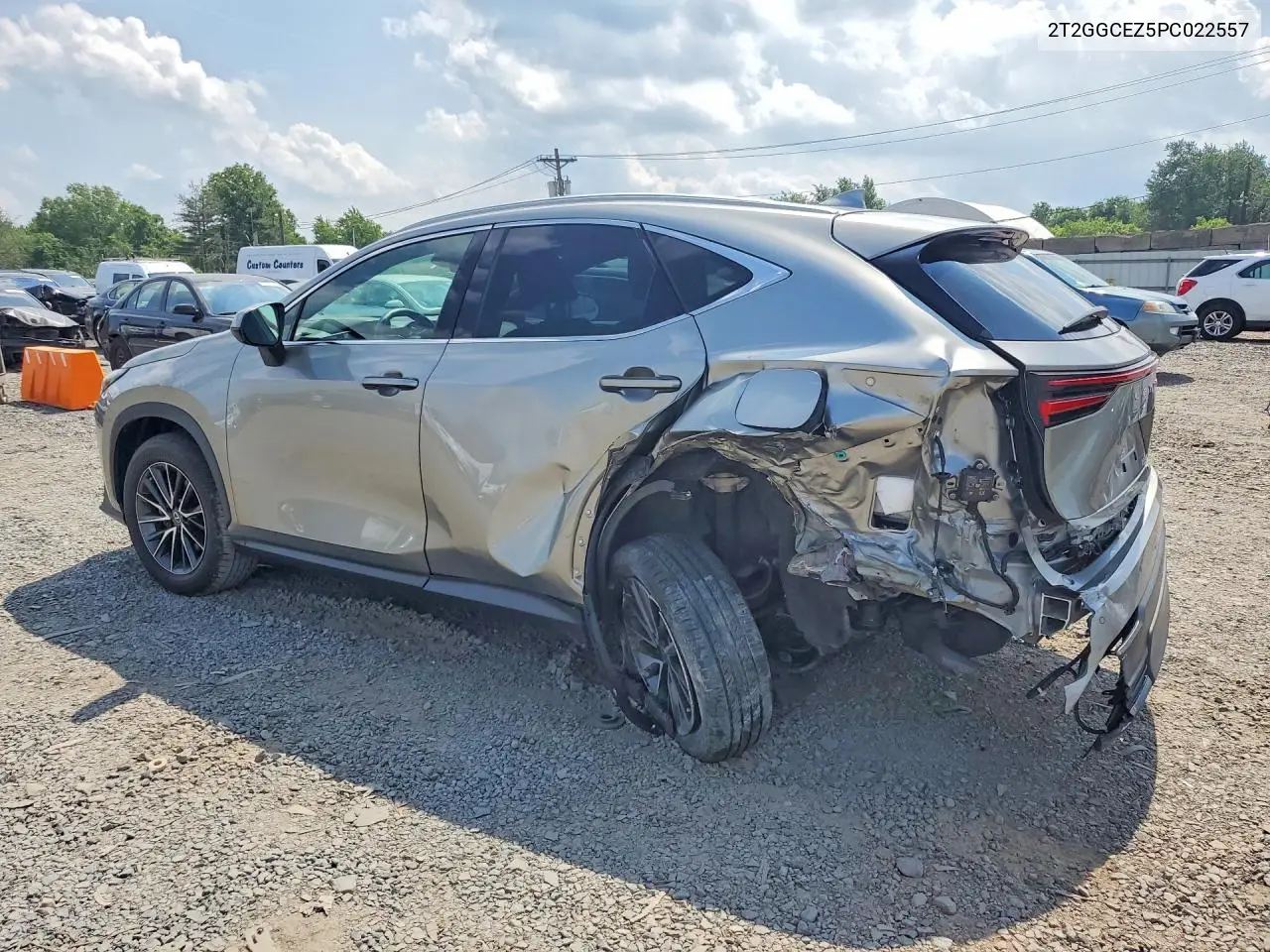 2023 Lexus Nx 350 VIN: 2T2GGCEZ5PC022557 Lot: 57159496