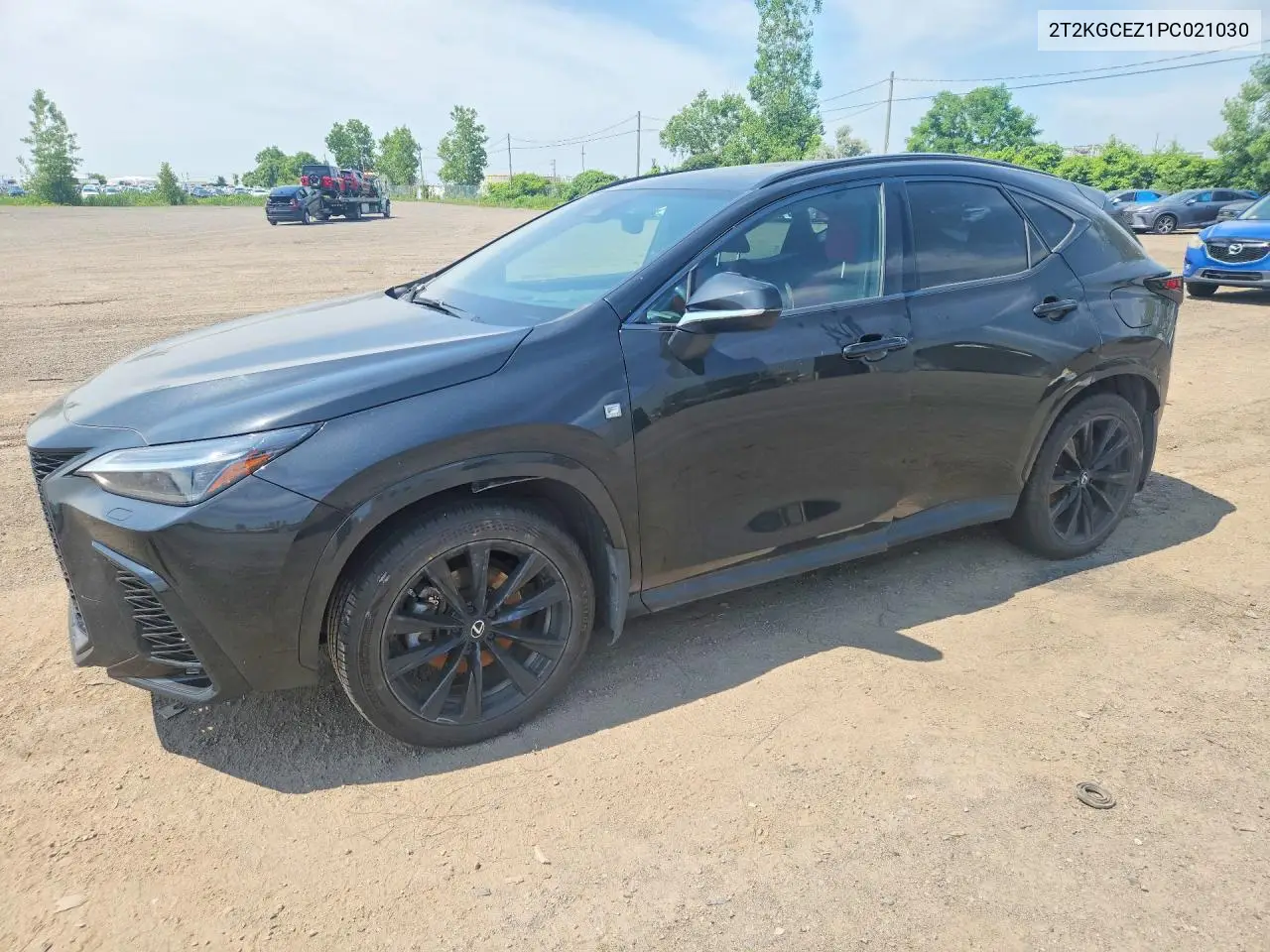 2023 Lexus Nx 350 VIN: 2T2KGCEZ1PC021030 Lot: 58761666