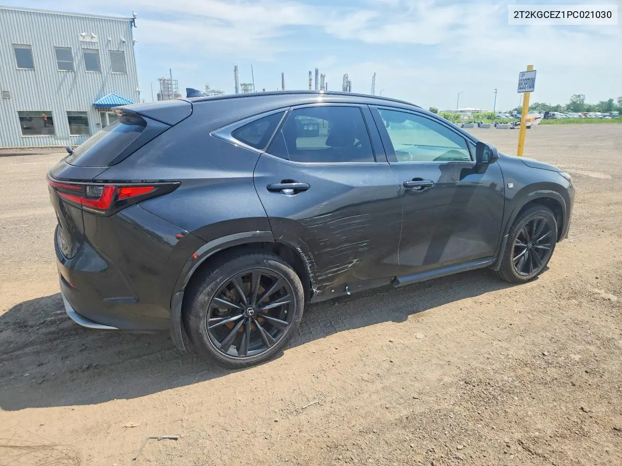 2023 Lexus Nx 350 VIN: 2T2KGCEZ1PC021030 Lot: 58761666