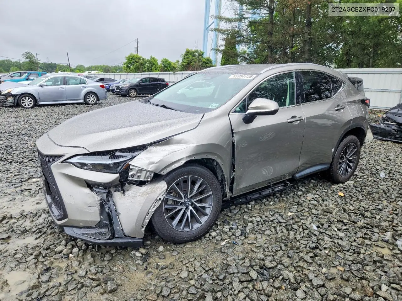 2023 Lexus Nx 350 VIN: 2T2AGCEZXPC019207 Lot: 59994756
