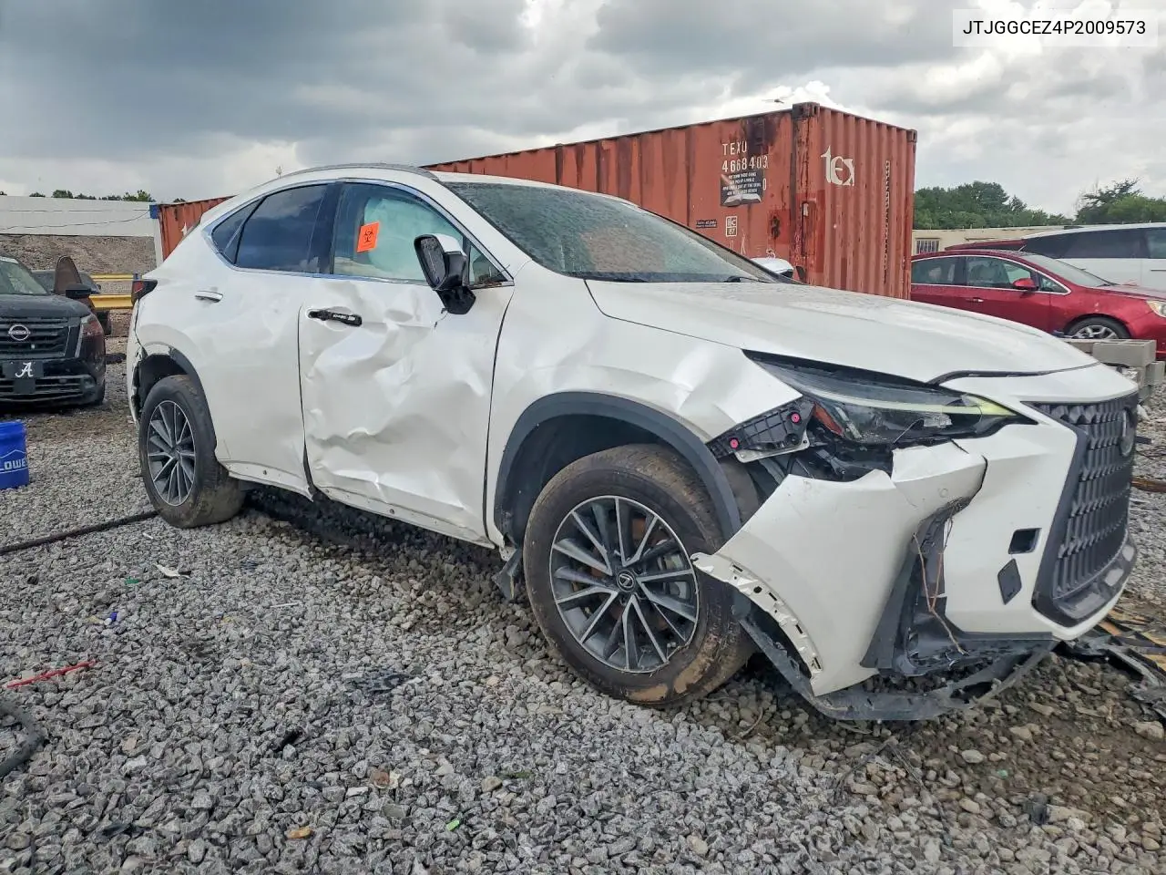 2023 Lexus Nx 350 VIN: JTJGGCEZ4P2009573 Lot: 60209176