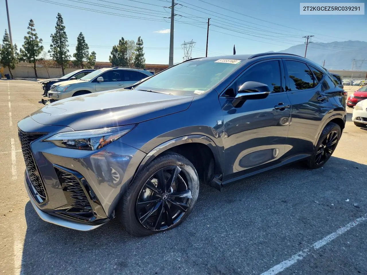 2024 Lexus Nx 350 F Sport Handling VIN: 2T2KGCEZ5RC039291 Lot: 57355166