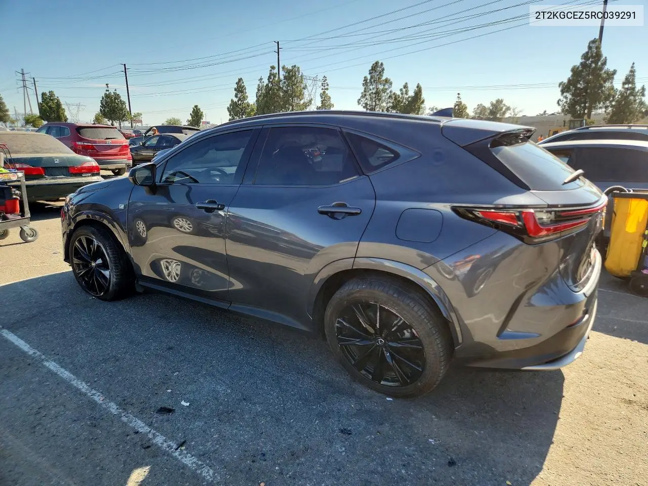 2024 Lexus Nx 350 F Sport Handling VIN: 2T2KGCEZ5RC039291 Lot: 57355166