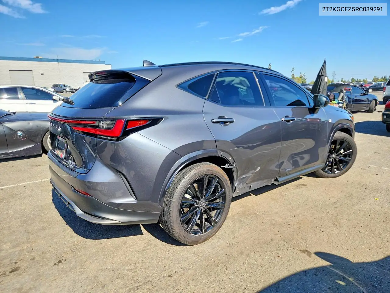 2024 Lexus Nx 350 F Sport Handling VIN: 2T2KGCEZ5RC039291 Lot: 57355166