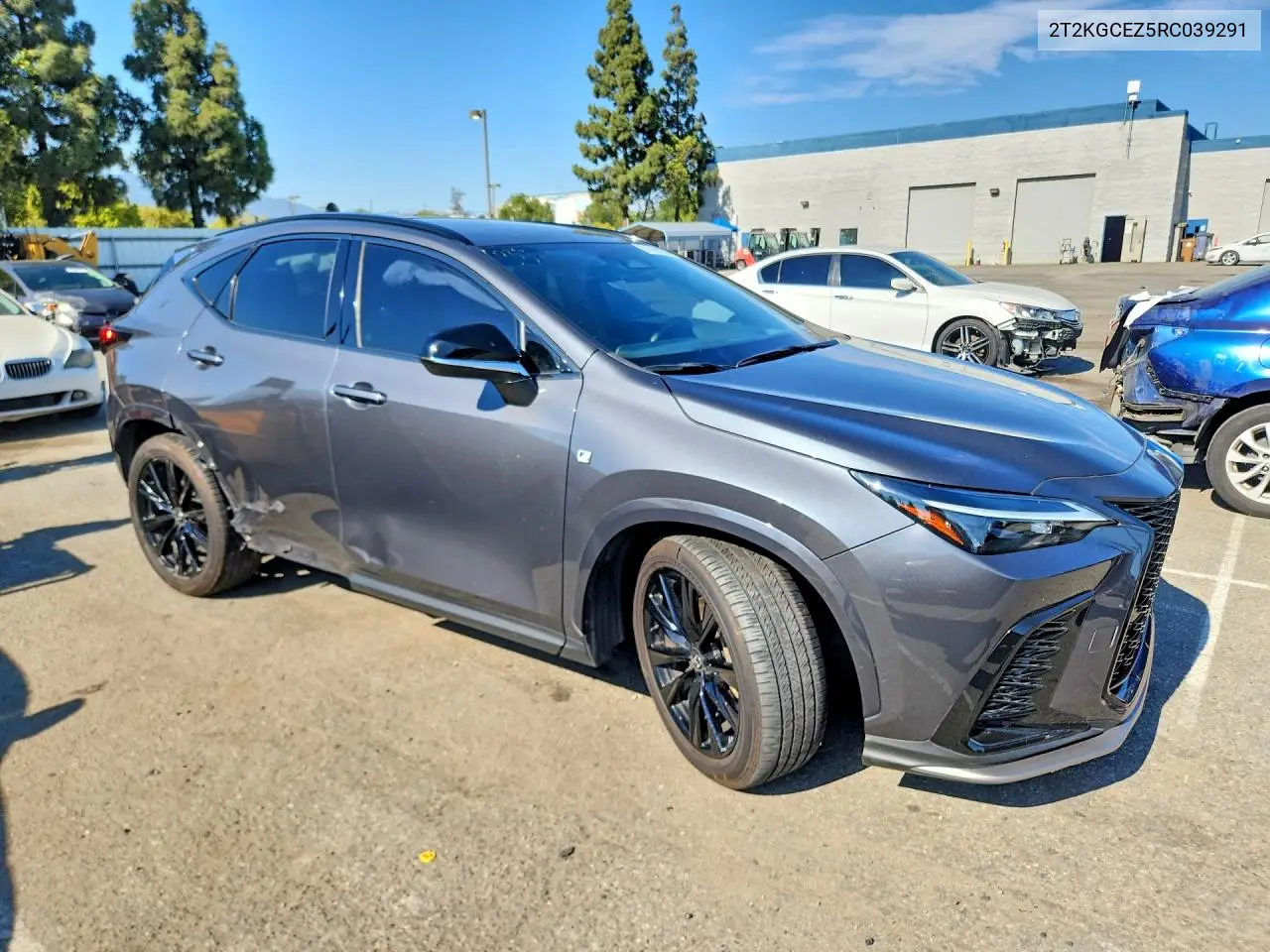 2024 Lexus Nx 350 F Sport Handling VIN: 2T2KGCEZ5RC039291 Lot: 57355166