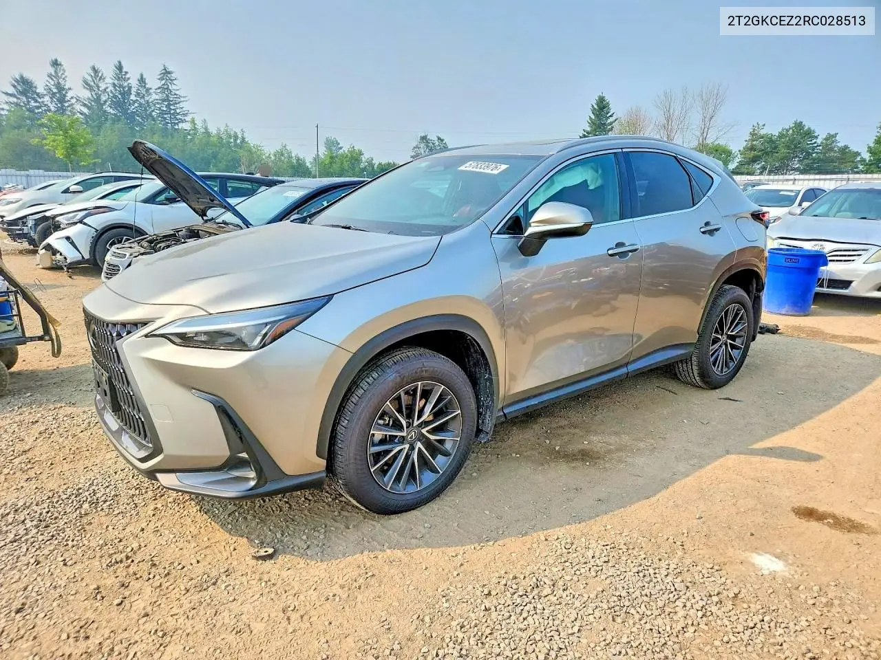 2024 Lexus Nx 350H Premium VIN: 2T2GKCEZ2RC028513 Lot: 57833976