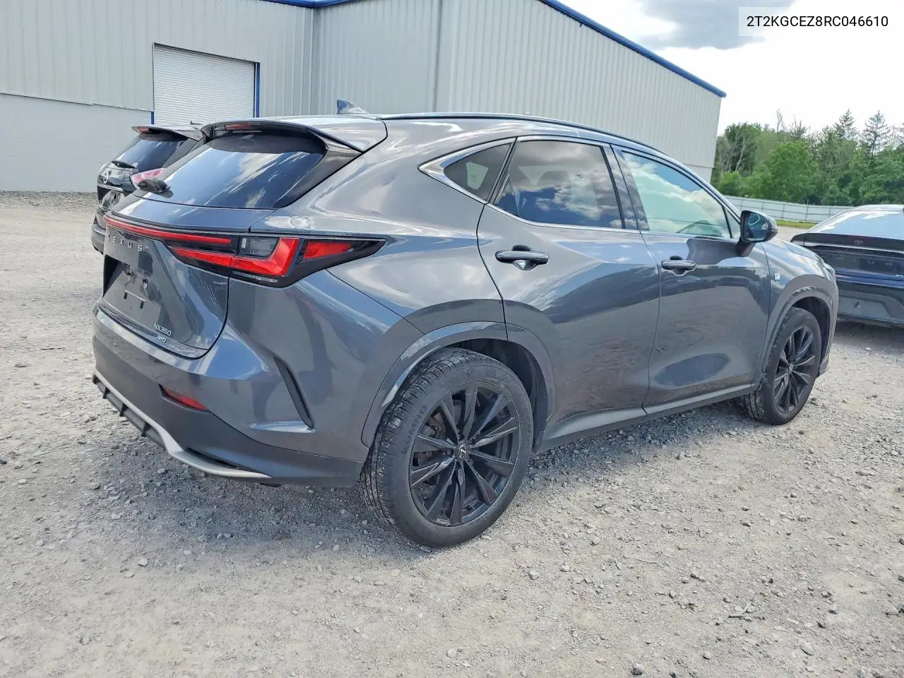 2024 Lexus Nx 350 F Sport Handling VIN: 2T2KGCEZ8RC046610 Lot: 60210596