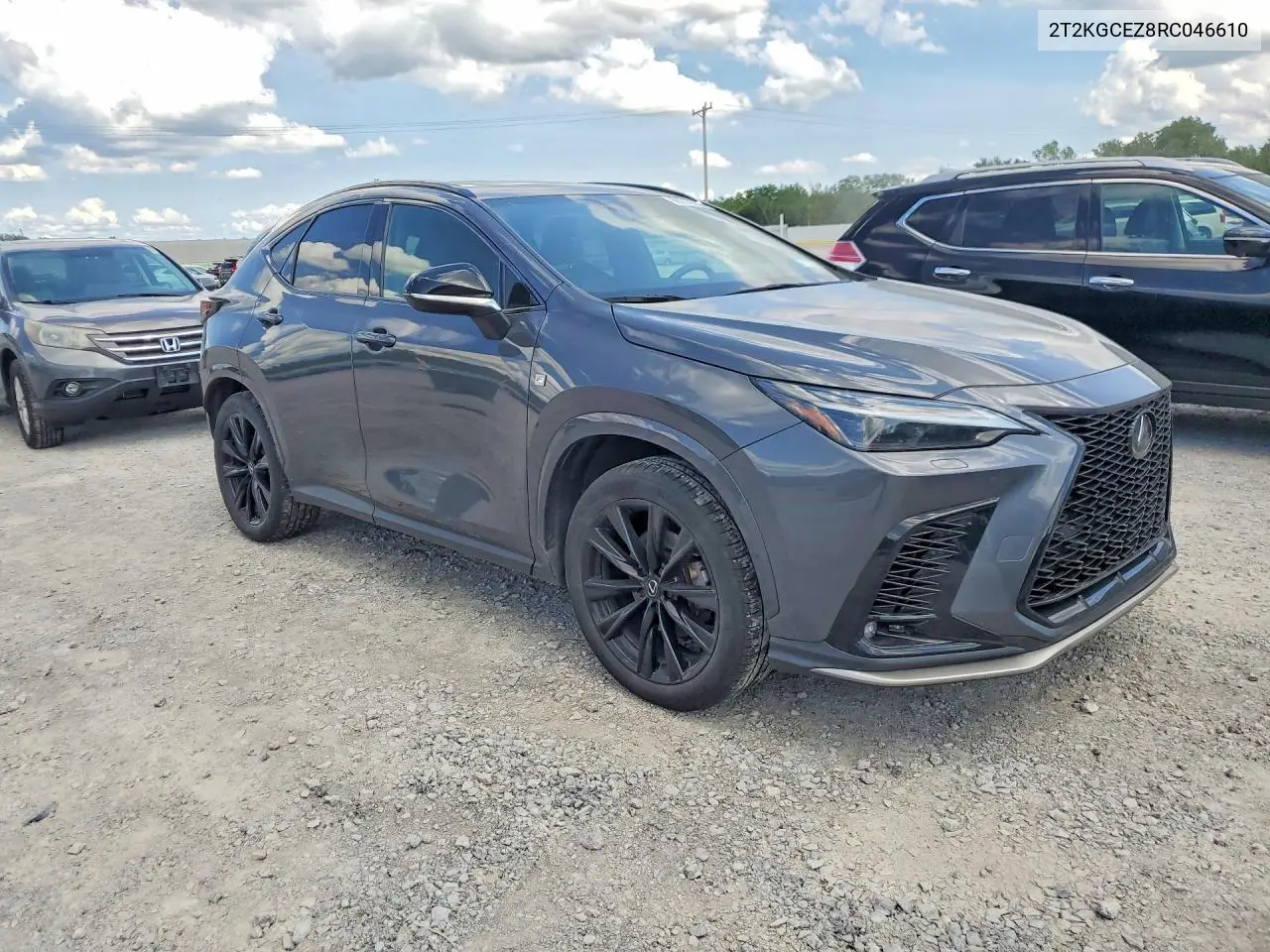 2024 Lexus Nx 350 F Sport Handling VIN: 2T2KGCEZ8RC046610 Lot: 60210596
