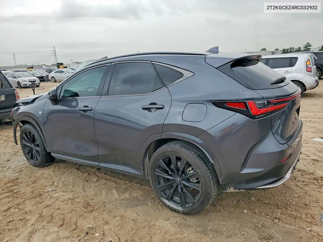 2024 Lexus Nx 350 F Sport Handling VIN: 2T2KGCEZ4RC032932 Lot: 61039766
