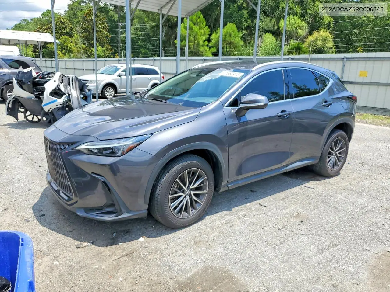 2024 Lexus Nx 250 Base VIN: 2T2ADCAZ5RC006348 Lot: 61360426
