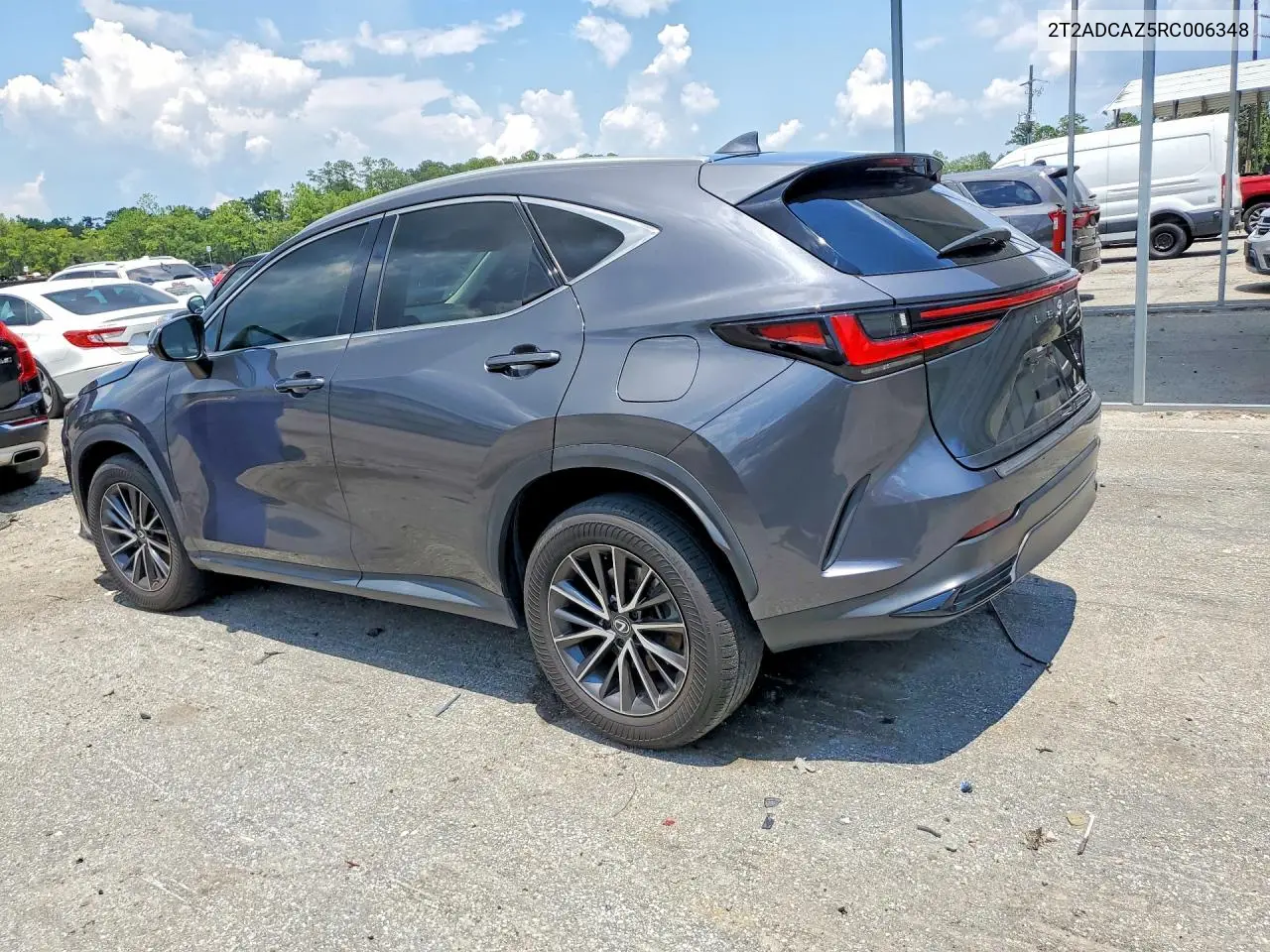 2024 Lexus Nx 250 Base VIN: 2T2ADCAZ5RC006348 Lot: 61360426