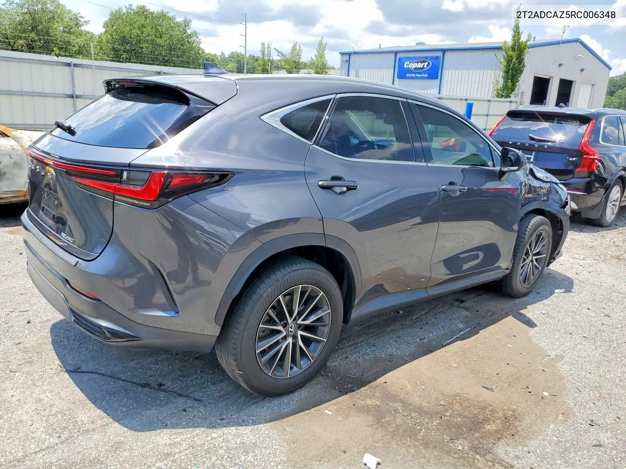 2024 Lexus Nx 250 Base VIN: 2T2ADCAZ5RC006348 Lot: 61360426