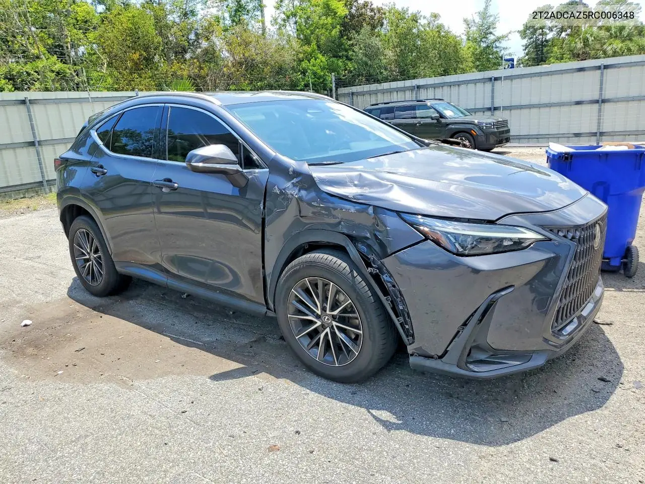 2024 Lexus Nx 250 Base VIN: 2T2ADCAZ5RC006348 Lot: 61360426