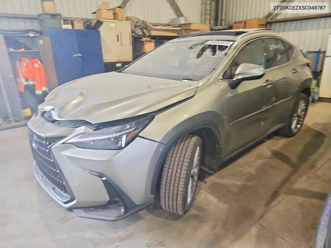 2025 Lexus Nx 350 VIN: 2T2GKCEZXSC048787 Lot: 59680816