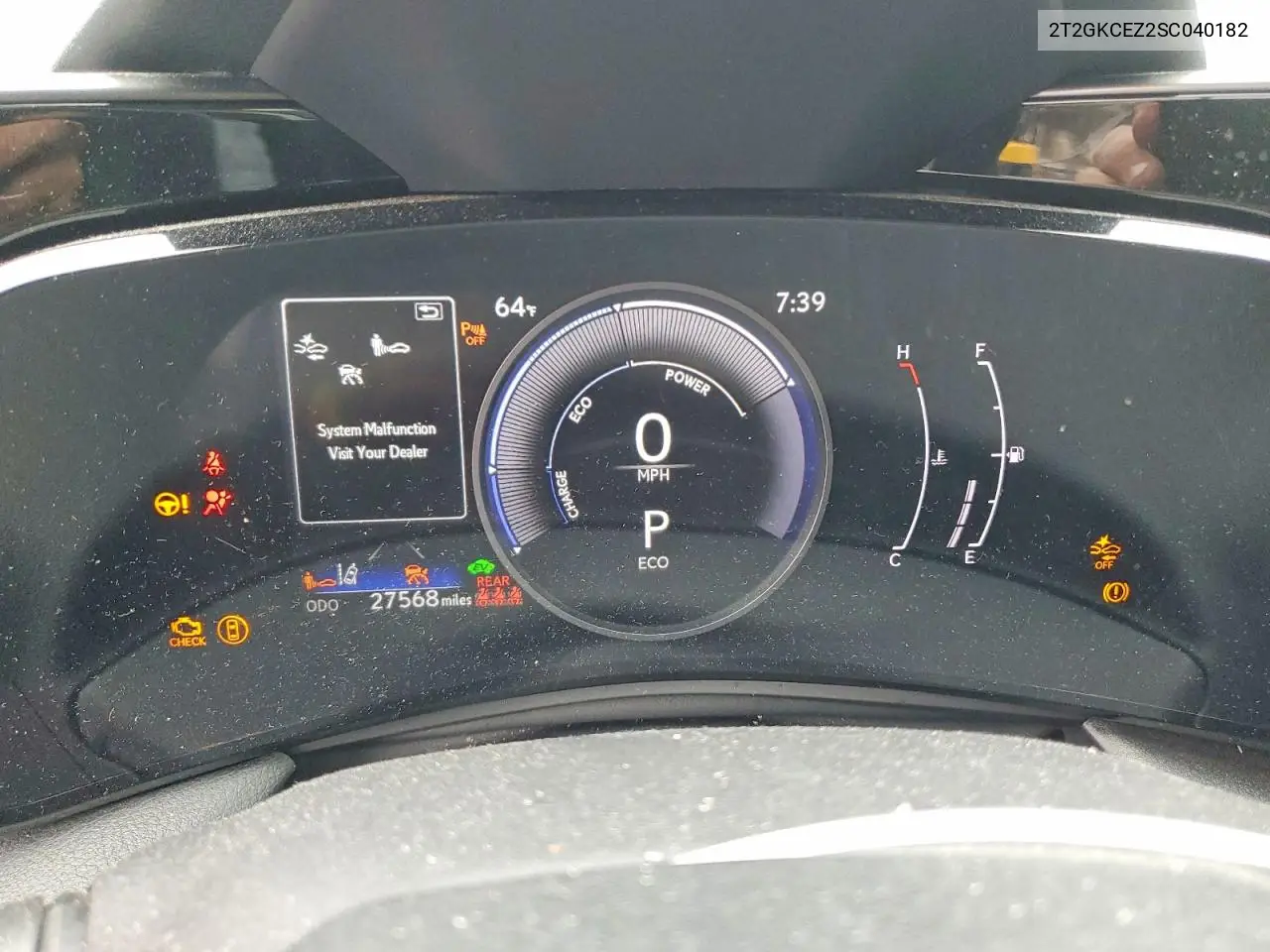 2025 Lexus Nx 350H Premium VIN: 2T2GKCEZ2SC040182 Lot: 59892546
