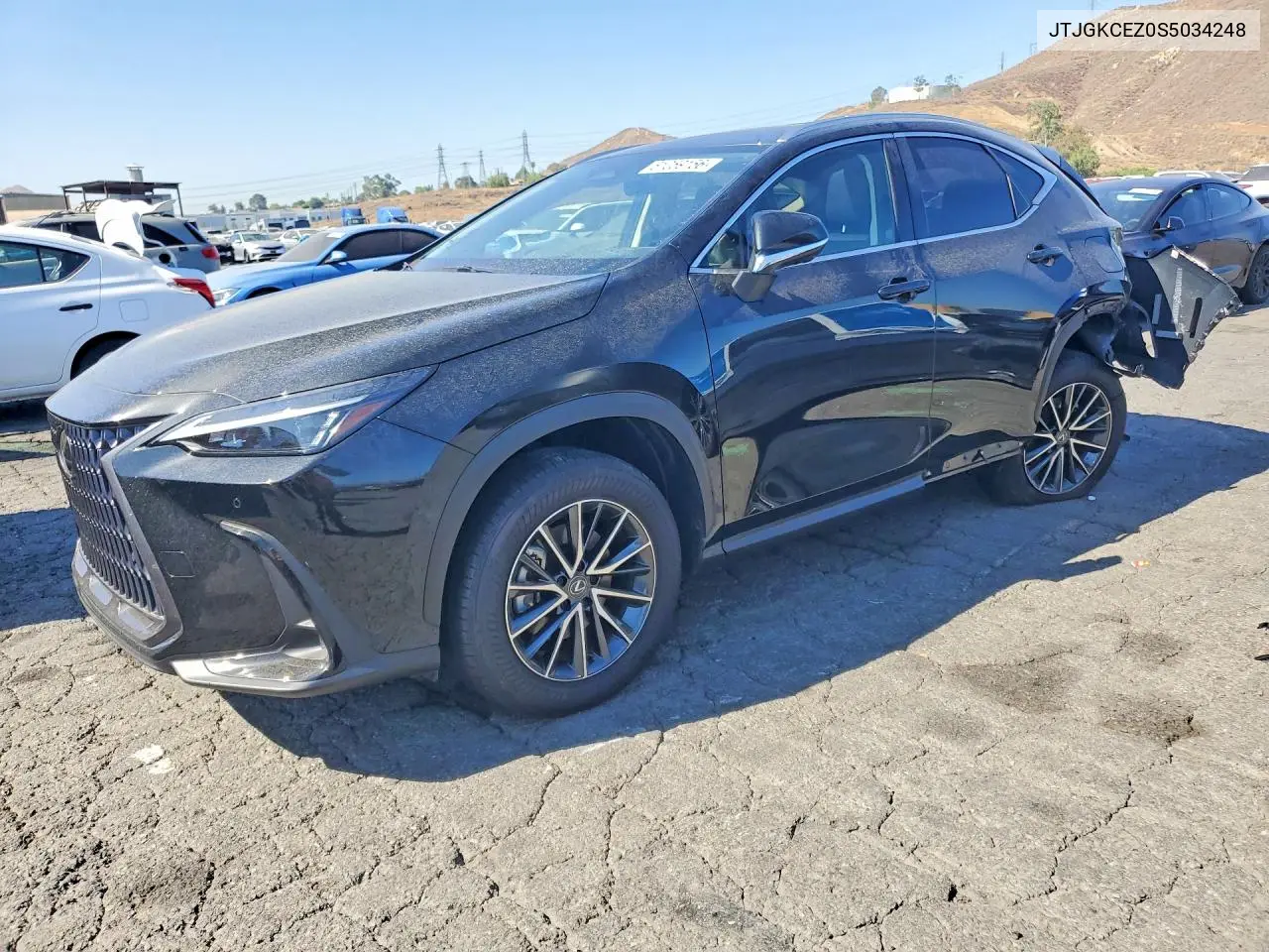2025 Lexus Nx 350H Premium VIN: JTJGKCEZ0S5034248 Lot: 61059156