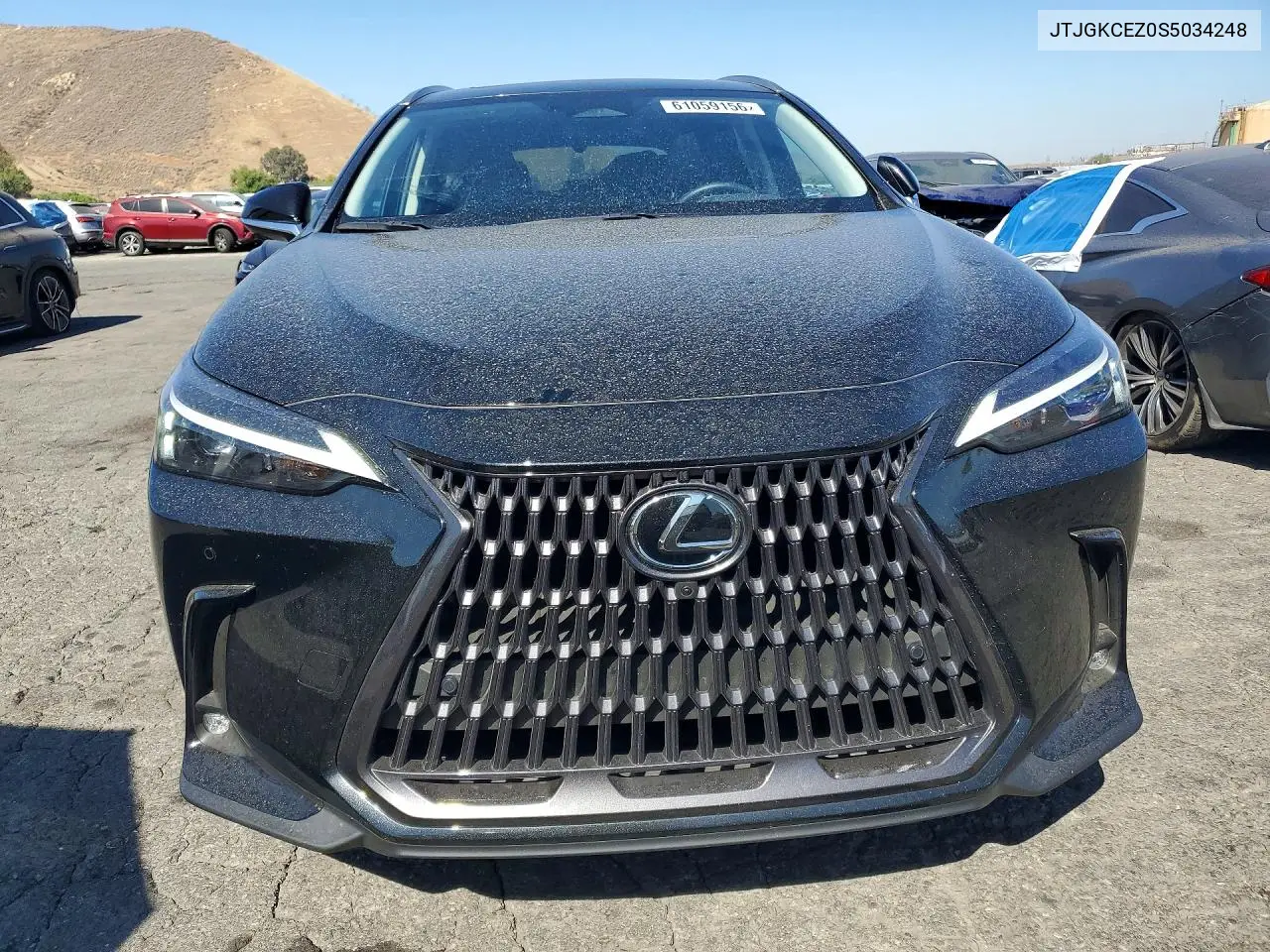 2025 Lexus Nx 350H Premium VIN: JTJGKCEZ0S5034248 Lot: 61059156