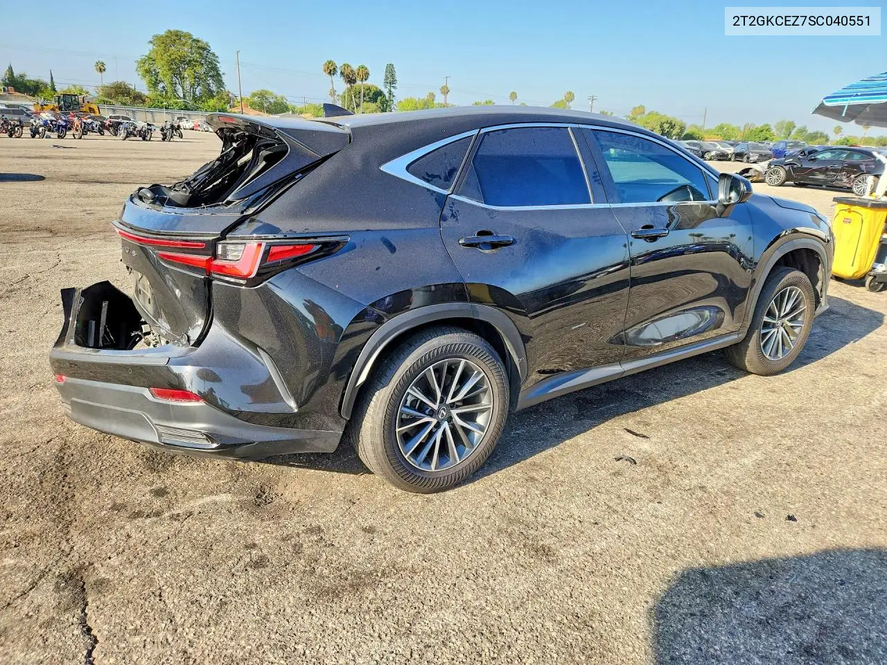 2025 Lexus Nx 350H Premium VIN: 2T2GKCEZ7SC040551 Lot: 61215656