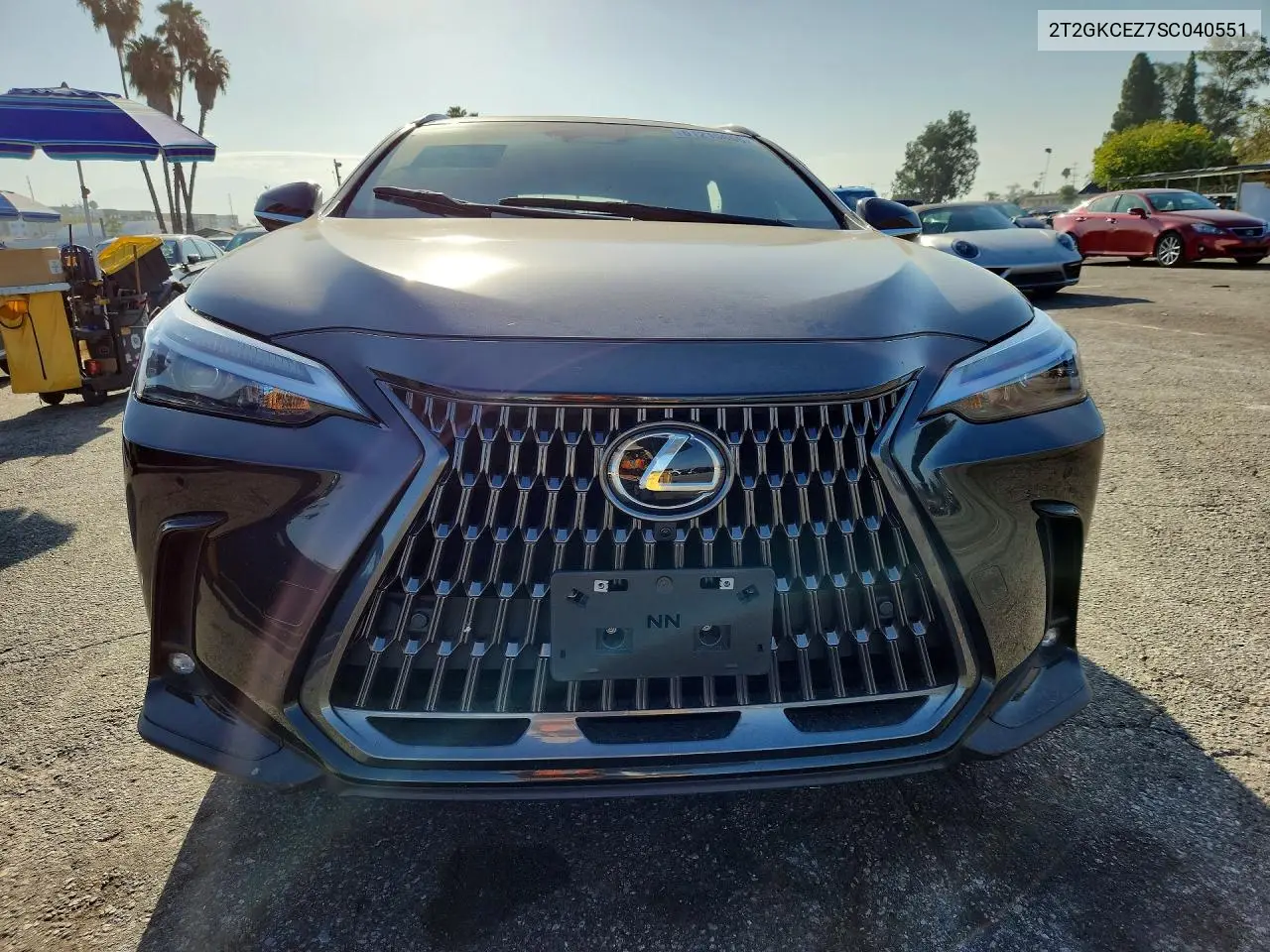 2025 Lexus Nx 350H Premium VIN: 2T2GKCEZ7SC040551 Lot: 61215656