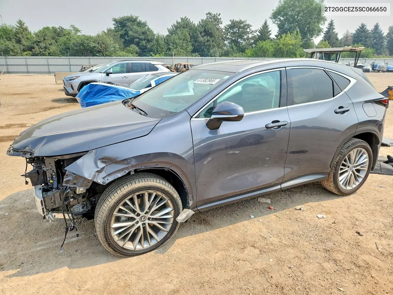 2025 Lexus Nx 350 Premium VIN: 2T2GGCEZ5SC066650 Lot: 61382966