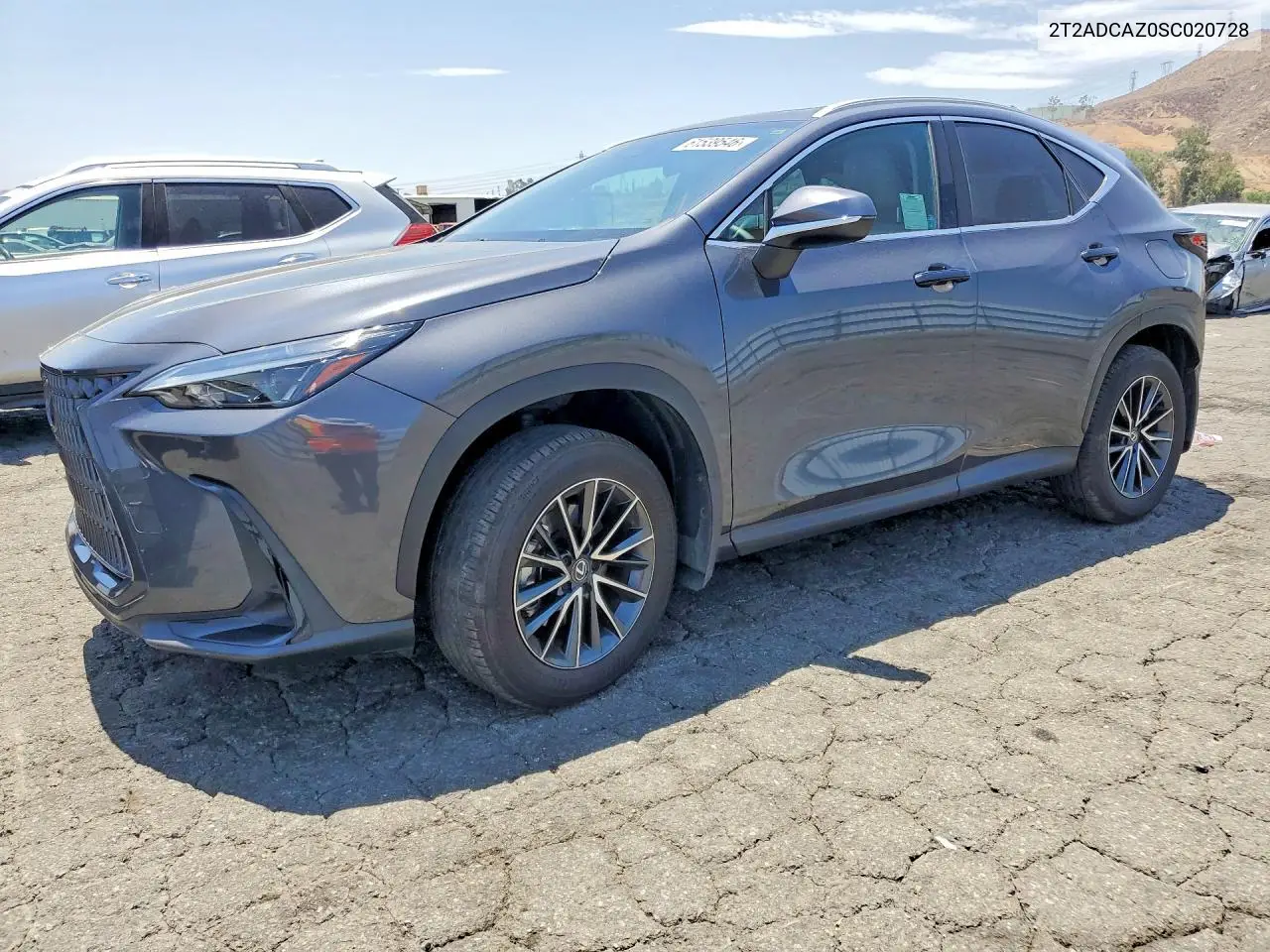 2025 Lexus Nx 250 VIN: 2T2ADCAZ0SC020728 Lot: 61539546