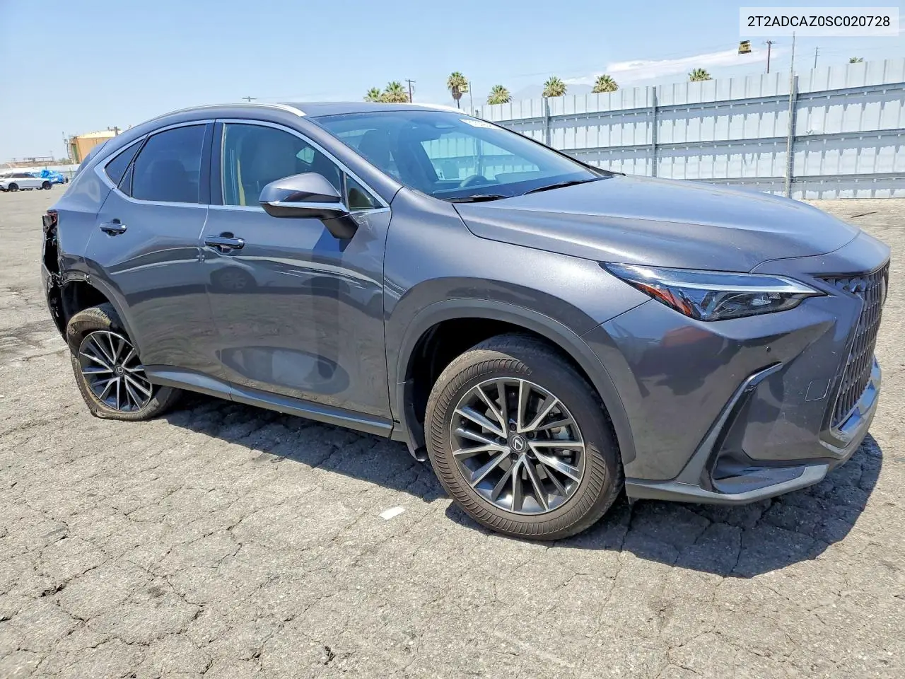 2025 Lexus Nx 250 VIN: 2T2ADCAZ0SC020728 Lot: 61539546