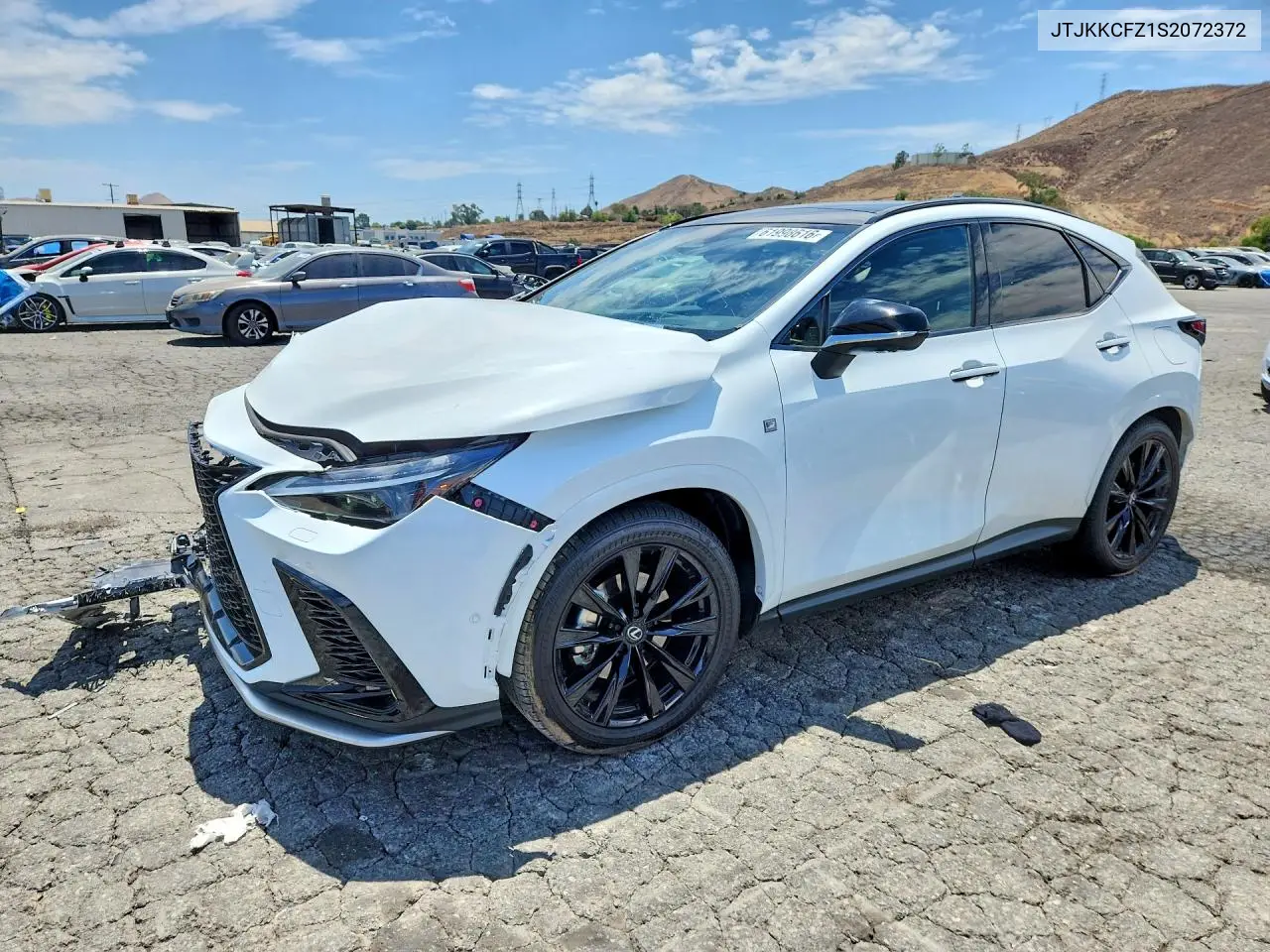 2025 Lexus Nx 450H+ F Sport Handling VIN: JTJKKCFZ1S2072372 Lot: 61998616