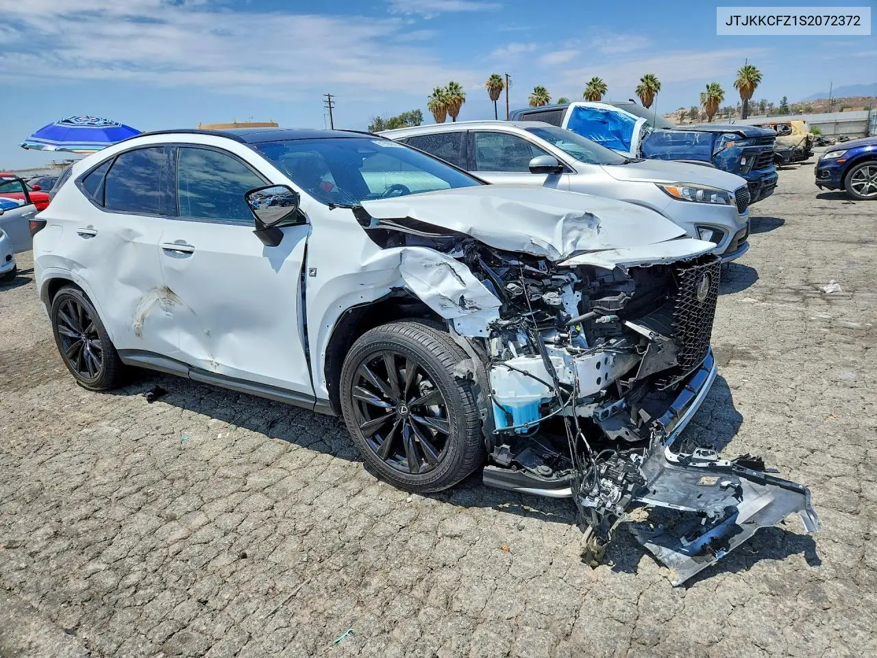 2025 Lexus Nx 450H+ F Sport Handling VIN: JTJKKCFZ1S2072372 Lot: 61998616