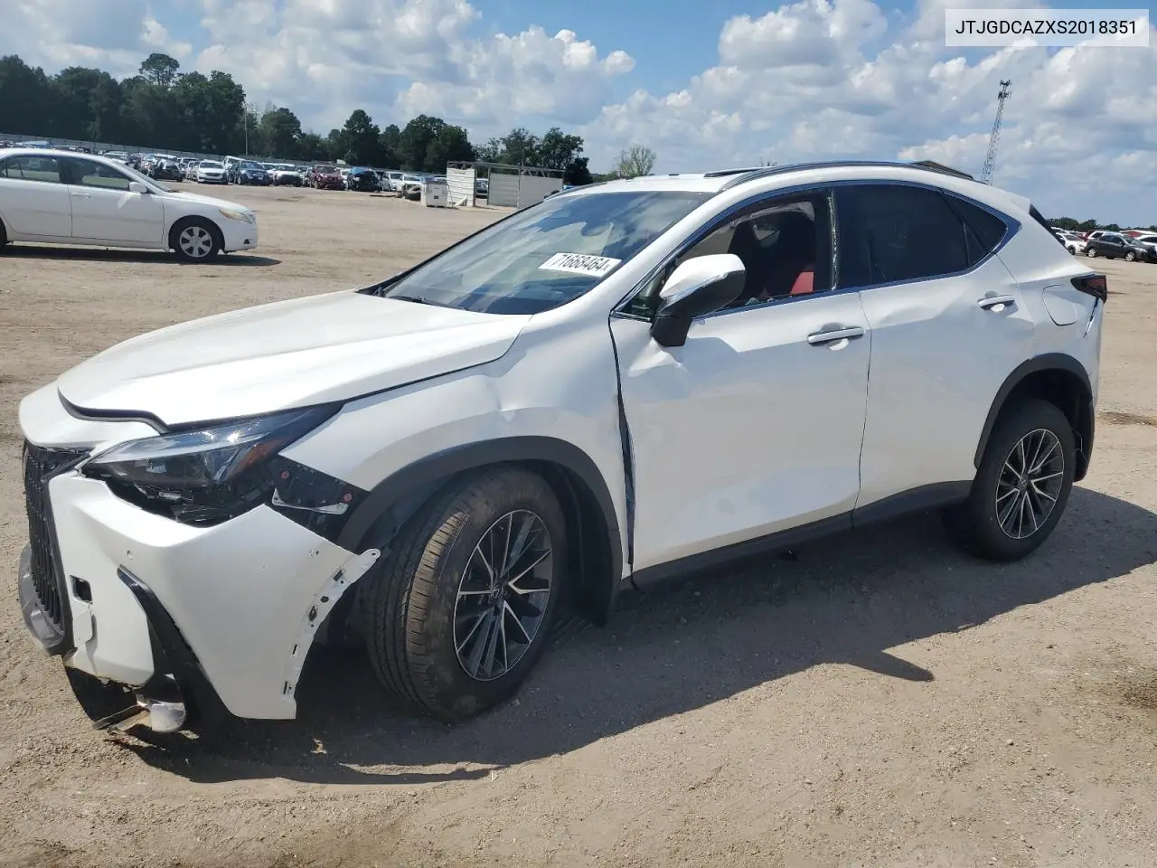 JTJGDCAZXS2018351 2025 Lexus Nx 250 Premium