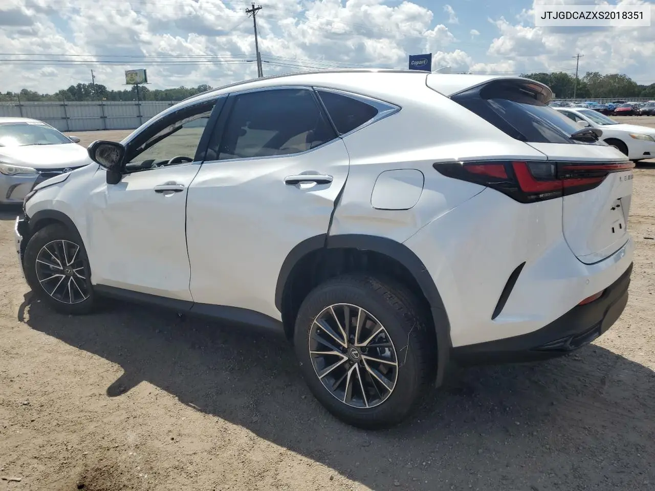JTJGDCAZXS2018351 2025 Lexus Nx 250 Premium
