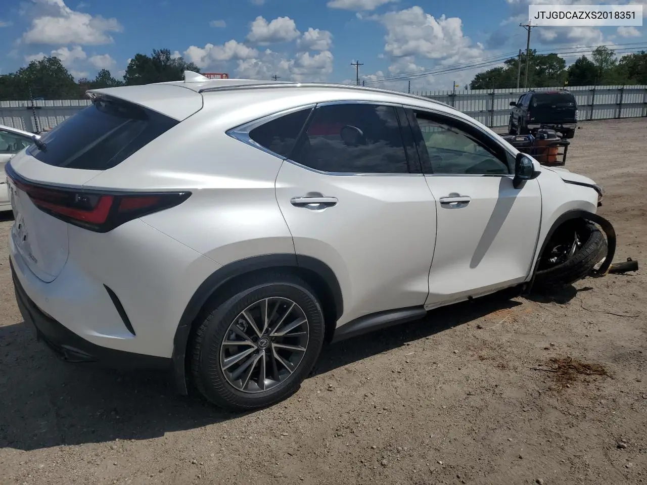 JTJGDCAZXS2018351 2025 Lexus Nx 250 Premium