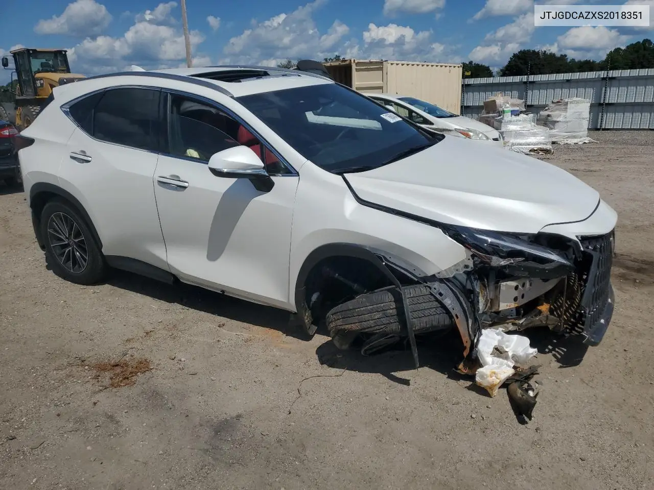 JTJGDCAZXS2018351 2025 Lexus Nx 250 Premium