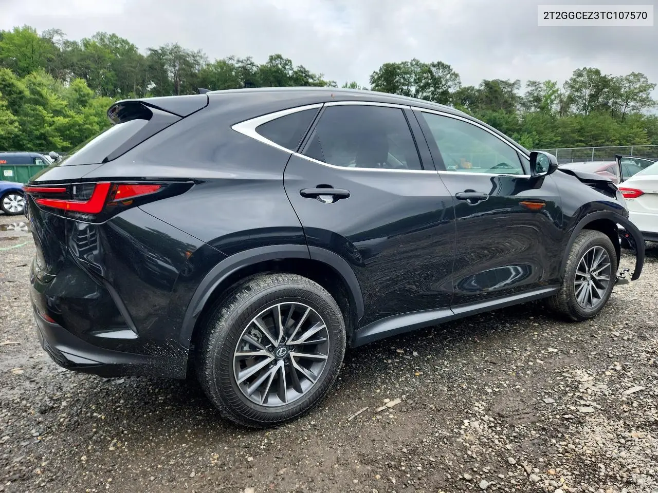 2026 Lexus Nx 350 Premium VIN: 2T2GGCEZ3TC107570 Lot: 59253206