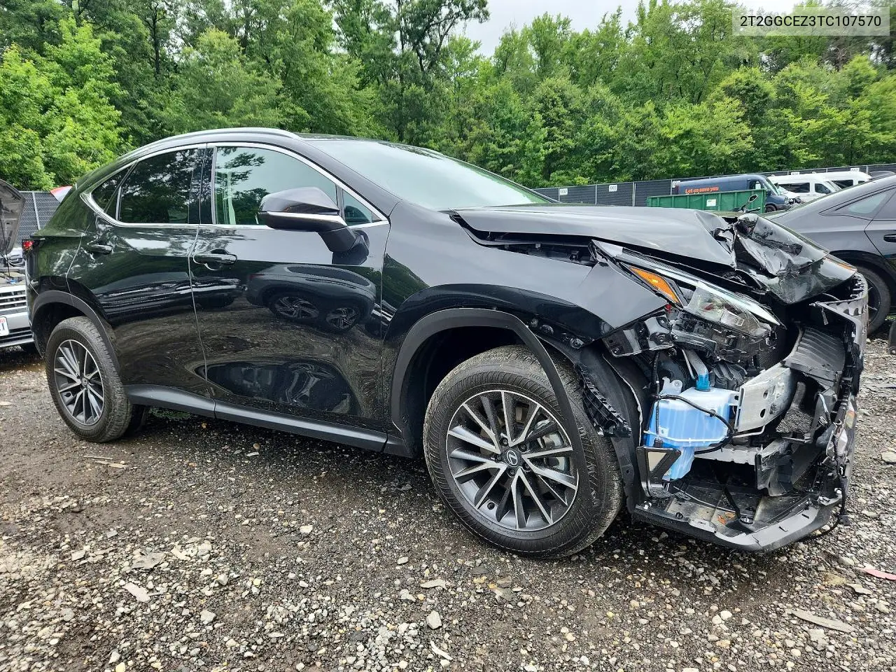 2026 Lexus Nx 350 Premium VIN: 2T2GGCEZ3TC107570 Lot: 59253206